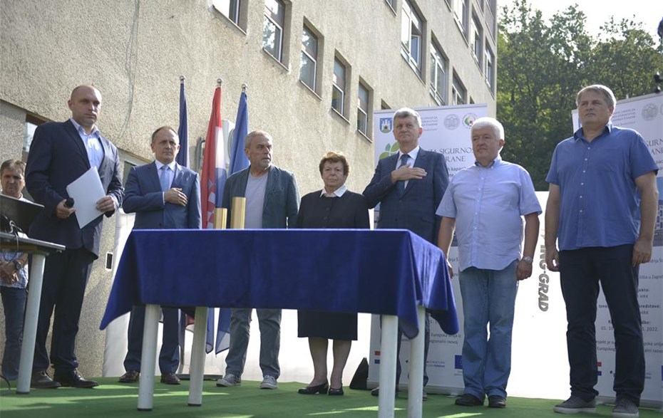 Svečano polaganje kamena temeljca za izgradnju Centra za sigurnost i kvalitetu hrane 